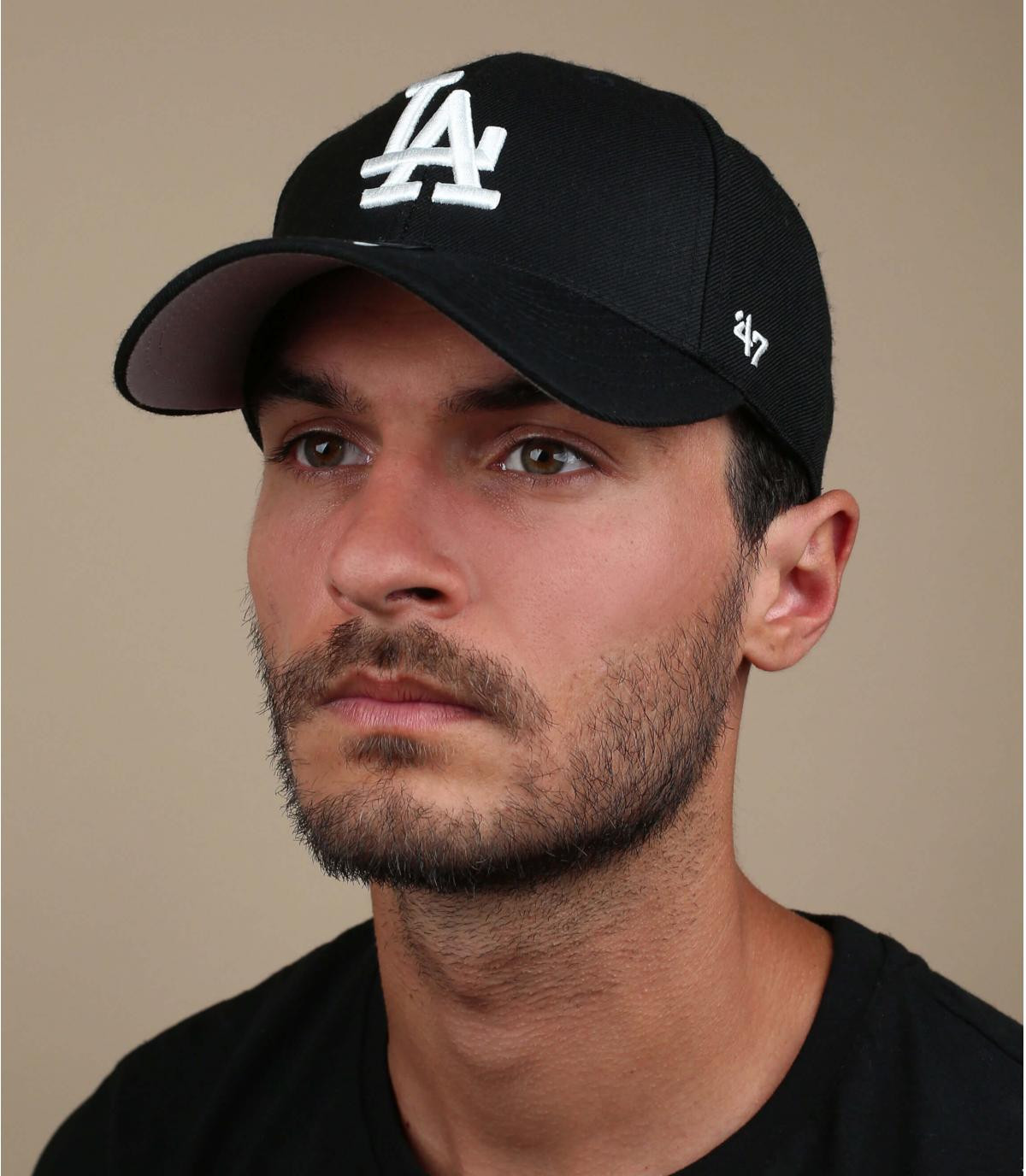 Schwarze LA Baseball Cap MVP LA Dodgers black